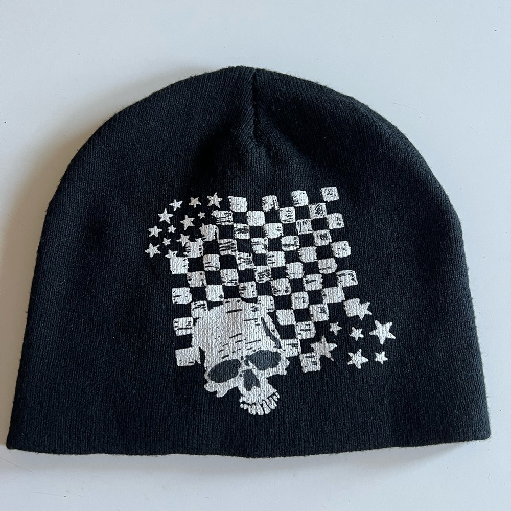 Men’s Skul beanie flag . One size fits all